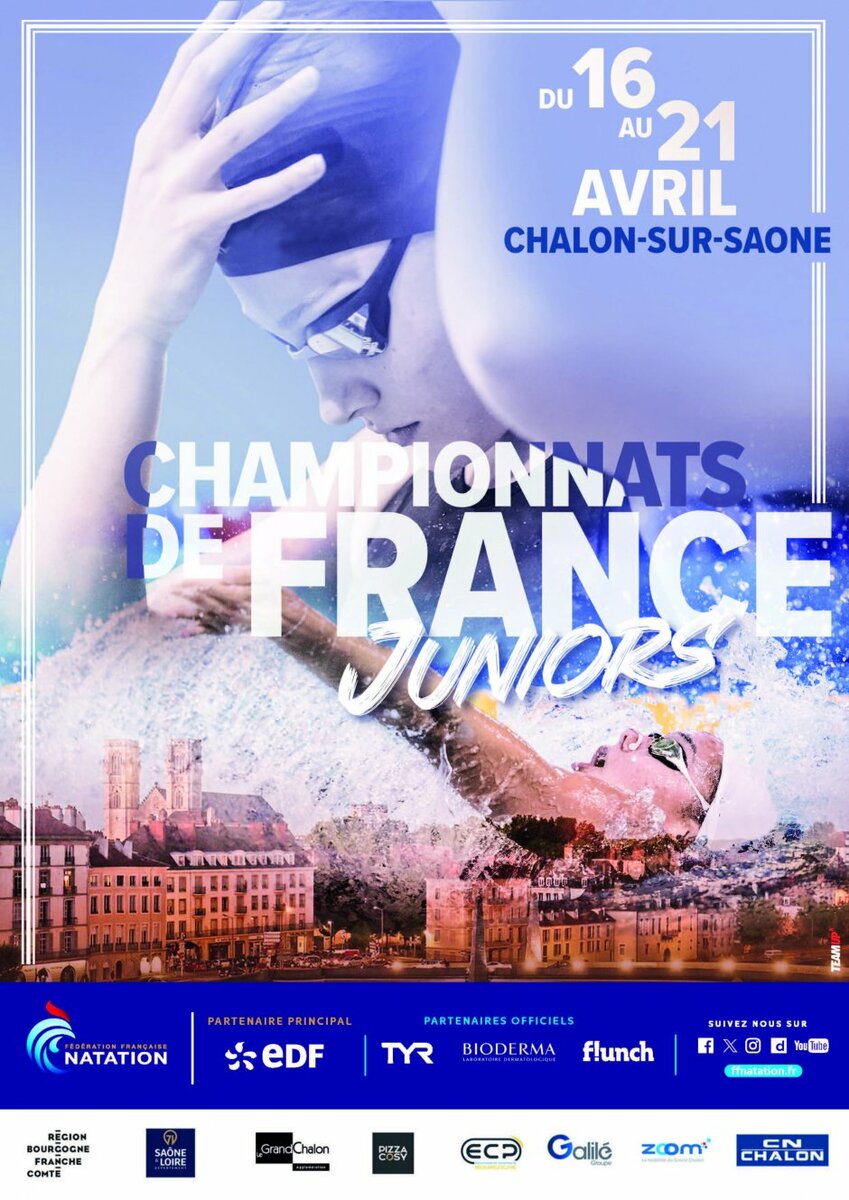 Championnats de France Juniors 50m Chalon /Saône