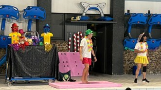 Carnaval à l'aquagym 🎉🥳