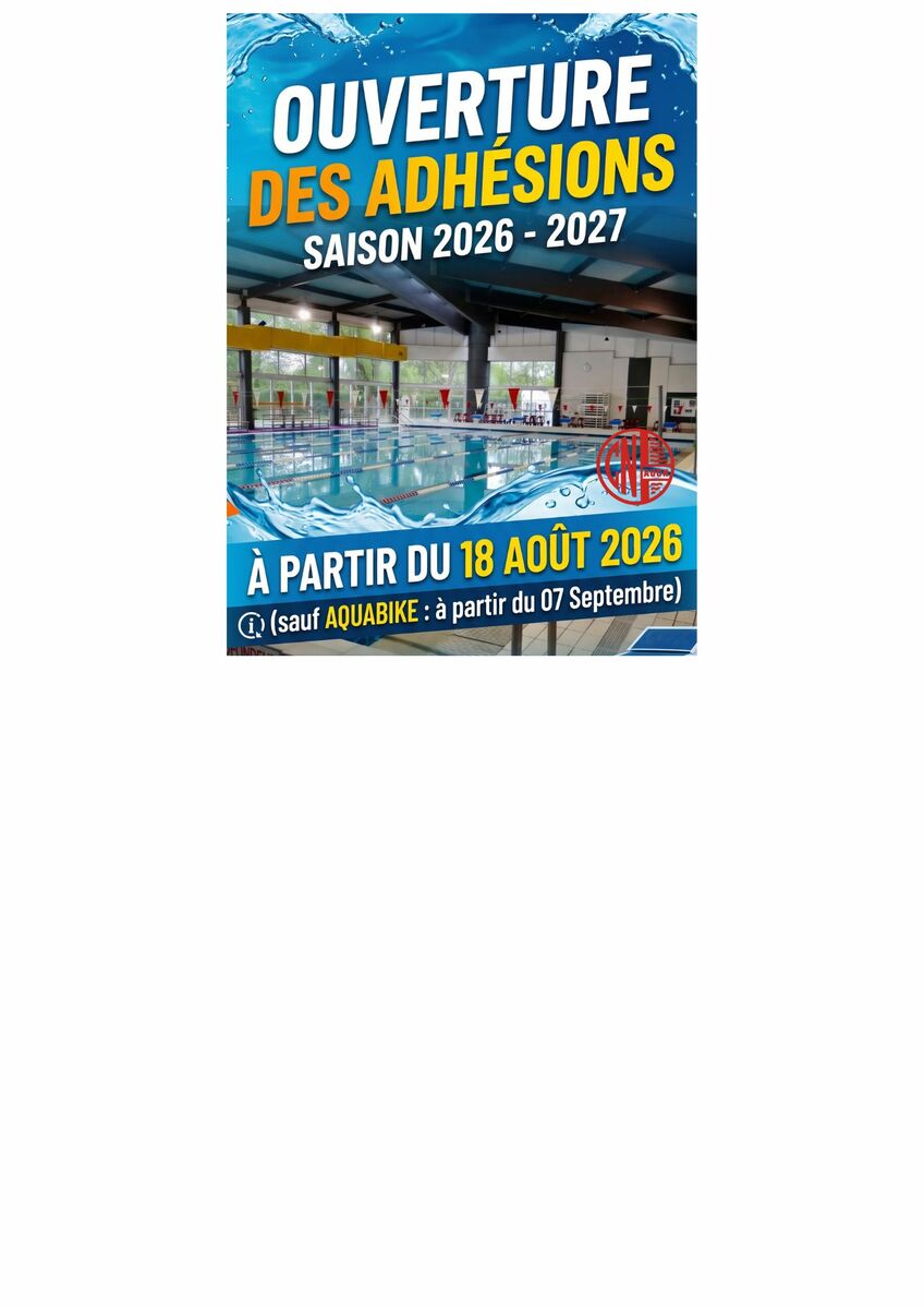 🚨Prochainement ouverture des adhésions saison 2026 2027🚨