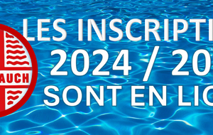 ☀️ Les inscriptions sont en ligne !