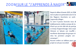 La NEWS du Comité Départemental du Sport Adapté du Gers