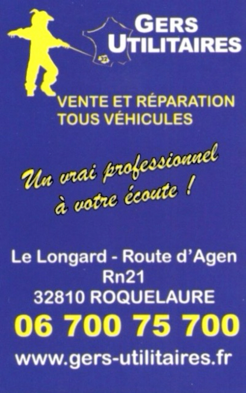 GERS UTULITAIRES - Route d’Agen, 32810 Roquelaure