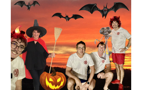 Bulles et frissons , retour sur l’aquagym d’Halloween